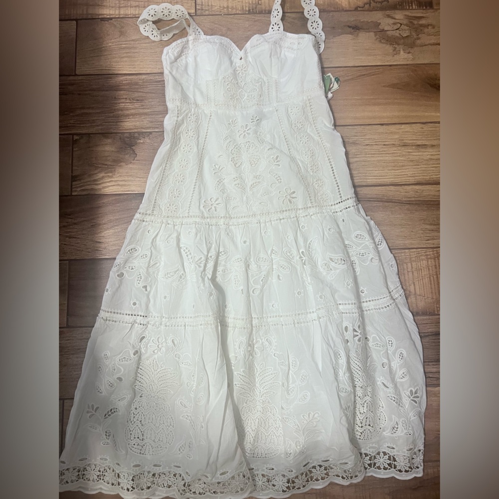 Farm Rio White Sundress - Picture 3 of 4